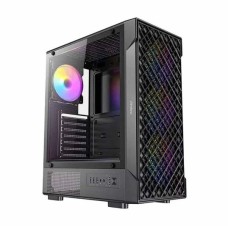 Antec VX320 ARGB Mid Tower Black (Tempered Glass Window) ATX Gaming Desktop Case